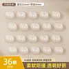 Almohadillas Anticolisión Transparentes de Silicona Autoadhesivas Cilíndricas Silenciosas Antideslizantes Antivibración Duraderas Almohadillas para Muebles Amortiguación Reductoras de Ruido Almohadillas de Silicona
