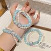 Pulseira de Amazonita Mais Vendida de 2025, Design Fresco Azul-Esverdeado de Luxo Leve, Amazonita Natural Cristal Rosa