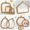 Directamente del fabricante: Aros de Bordado Color Caramelo DIY, Aros de Bordado Vintage, Herramientas y Accesorios de Bordado, Aros de Bordado, Anillos de Bordado de Punto de Cruz