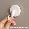 Zhenhui Gris Espacial de Aluminio con Ventosa Toallero Integrado para Baño de Inodoro Estante de Almacenamiento Punch-Free Toallero de Baño