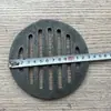 Base Redonda para Estufa de Leña Puente para Estufa Cuadrado Rejilla de Hierro Fundido Resistente a Altas Temperaturas Rejilla de Estufa a Prueba de Quemaduras Trigo Crudo Taibo