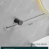 Barra de Toalla Recta de Acero Inoxidable 304 Sin Taladro para Baño Estante Creativo para Toallas Estante Minimalista para Almacenamiento de Toallas de Baño