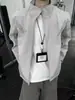 2026 Nueva Chaqueta de Patchwork Deconstruido de Primavera Otoño con Cuello Alto para Hombre Estilo Callejero de Alta Gama Ropa Exterior Americana Top al por Mayor