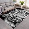 Transfronterizo en stock Venta al por mayor Tigre Visual Sala de estar Alfombra grande Decoración de habitación Comercial Alfombra completa Alfombra de dormitorio