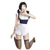 Ropa Interior Sexy Lindo Marinero Privado Sirvienta Sirvienta Traje Lindo Espalda Descubierta Espalda Cruzada Uniforme de Discoteca Set