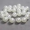 Materiales DIY de Perlas Decoración de Simulación Agujero Recto Perlas Blancas Arroz Accesorios para Joyería con Cuentas Perlas de Imitación ABS Hechas a Mano Cuentas Sueltas