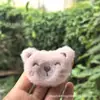Accesorios de Disfraz de Cabeza de Animal de Peluche de Dibujos Animados Creativos Calcetines para Niños Abeja Oso Pez Gato Se Pueden Pinzar