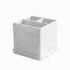 Portacepillos de Dientes de Silicona Personalizado, Caja de Almacenamiento para Artículos de Tocador de Baño, Estante Multifuncional de Almacenamiento para Papelería de Escritorio