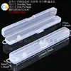 Estuche Portátil para Cepillo de Dientes, Caja de Polipropileno para Cepillo de Dientes y Pasta de Dientes, Caja Organizadora para Enjuague Bucal, Estuche de Viaje para Cepillo de Dientes, Estuche de Plástico para Cepillo de Dientes