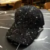 Nova Boné de Baseball Lantejoula Tendência para Sol de Verão, Versátil, Fashion, Respirável, Proteção UV, Estilo Coreano para Estudantes