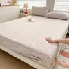 Modelo Nuevo 2026 Esterilla de Hilo Fino y Tela Gruesa, Esterilla Refrigerante, Sábana Ajustable, Funda para Cama Individual, Juego de Tres Piezas