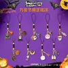 Pingente Caveira de Halloween Transfronteiriço Fantasma de Terror Bolsa de Abóbora Chaveiro de Metal Pingente Evento Pequeno Presente
