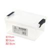 Caja de almacenamiento de plástico transparente caja de almacenamiento para coche juguete caja de acabado para ropa de hogar suministro de dos yuanes venta al por mayor multitienda