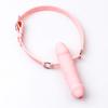 Gag de Silicone Treinamento Forçado Gaiola Bucal Bola Gay Gancho Oral Gay Arnês Abertura da Boca Dispositivo de Água Benta Brinquedo de Cachorro