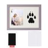 Moldura de Foto de Pegada de Animal de Estimação Transfronteiriça Display Atacado DIY Pegada de Mão de Gato 7 polegadas 10 polegadas Moldura de Exibição de Lama de Pegada de Cachorro