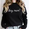 Sudadera Mamá de Niños Sudadera Mamá de Niño Regalo para Mamá Suéter de Manga Larga para Mujer Jersey Casual con Estampado