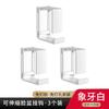 Estante de almacenamiento para lavabo ajustable, sin perforaciones, gancho para lavabo de ducha, inodoro, estante para baño, estante para lavabo