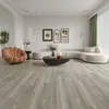 Piso Plástico de Piedra Spc para Proyectos Hoteleros y Uso Doméstico, Piso de Piedra Cristalina de PVC con Sistema Click-Lock, Microcemento, Imitación Azulejo, Veta de Madera