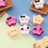 Desenho animado Bonito Urso Polegar Biscoito Comida Jogar DIY Brinquedo Infantil Chaveiro Acessórios para o Cabelo Hairpin Sapato Fivela Acessórios