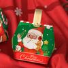 Processamento de nova véspera de Natal Papai Noel caixa de presente caixa de caixa portátil caixa de doces caixa vazia atacado