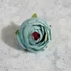 Copos de nieve serigrafía cabezas de flor de camelia flores caja de dulces de boda ramillete flor de muñeca tocado flores materiales hechos a mano