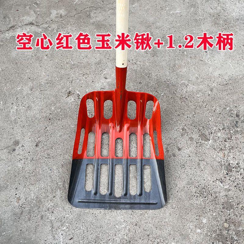 商品详情图_锰钢玉米铲子深斗镂空玉米锹装玉米棒子漏粒大铁锹收