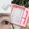 Kit de Cílios Postiços Transfronteiriço com Grande Capacidade, Cílios Postiços Diagonais com Fluxo de Ar Fresco, Confortáveis nos Olhos, Leves e Suaves, Redutor de Idade