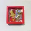 Colgante Zodiaco 2026 Año del Caballo, Llavero que Atrae Dinero, Pegatina Dorada para Teléfono Caballo Pequeño, Cadena para Teléfono al por Mayor