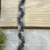 Collar y Puños de Chaqueta Estilo Chanel de 2 cm de Ancho Resistentes Borde de Encaje de Cordón de Cuentas Tejido a Mano Bandas de Borde Accesorios Otros
