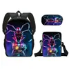Llegada Nueva Transfronteriza Spider-Man Mochila Escolar Set de Tres Piezas Estuche de Lápices de Dibujos Animados Bolso Pequeño Mochila de Gran Capacidad