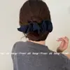 Diadema de tela estilo francés de alta gama de Dongdaemun, Corea, elástico para coleta, moño, accesorio para el cabello