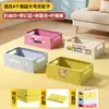 Fabricante Original Almacenamiento de Escritorio Cesta de Lavandería Plegable para el Hogar Caja de Almacenamiento de Juguetes Caja Organizadora Miscelánea con Ruedas