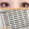 Cílios de camélia de alta capacidade com linhas distintas e claras, naturais e nítidos, criando uma maquiagem original de olho com foco suave com uma textura macia e charmosa