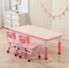 Mesa de aprendizagem infantil elevável, mesas e cadeiras de jardim de infância, adequadas para cursos de treinamento, mesa de escrita, desenho, grafite, cadeira de educação infantil