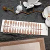 30 Piezas de Pegatinas para Uñas Degradadas para Uñas Postizas Estilo Francés, Venta Directa de Fábrica