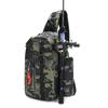 Bolsa Luya Multifuncional Bolsa de Cintura Nova Mochila de Ombro Único Transversal Bolsa para Vara de Pesca Luya Equipamento Outdoor Equipamento de Pesca Bolsa Única