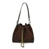 Yuezi 2026 Outono/Inverno Nova Bolsa de Grande Capacidade Casual Corrente Ombro Único Transversal Texturizada Bolsa Tote para o Dia a Dia