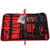 Herramienta de desmontaje de audio herramienta basculante de desmontaje y mantenimiento de coche bolsa de tela de 19/25/38 piezas accesorios de destornillador de hebilla