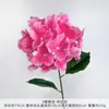 Flores artificiais de hortênsia de 3 pétalas para casamentos, arranjos florais artesanais de alta qualidade para decoração de salão de casamento, parede de flores DIY e arranjos de chão
