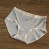Cuecas de Desenho Animado Fofas para Mulheres, Virilha de Algodão Puro, Todo Algodão, Estilo Doce e Puro, Cuecas Triângulo, Shorts para Mulheres, Atacado, Cintura Alta, Secagem Rápida, Respirável