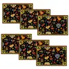 Nuevo camino de mesa Halloween Amazon TEMU, camino de mesa estilo americano, mantel largo de lino, específicamente para mesas de té
