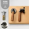 Conjunto Simples de Fechadura para Porta de Quarto para Uso Interno, Adequado para Banheiro, Quarto, Quarto de Idoso, Quarto de Criança e Lavabo, com uma Fechadura Silenciosa de Manípulo de Lingueta Única