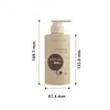 Botella cilíndrica de HDPE de 400 ml para gel de ducha Botella de champú de hombro plano Botella de gel de ducha engrosada de material de felpa Presionar