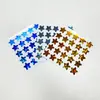 Pegatinas Personalizadas de Vinilo CMYK Forma de Estrella Impermeables Resistentes a los Rayos UV Brillantes Adecuadas para Manualidades Escolares