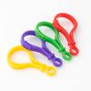 Fabricante en stock calabaza hebilla de langosta accesorios de llavero de plástico colgante DIY hebilla color gancho de bombilla hebilla de perro joyería