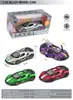 1:Coche de Carreras de Aleación a Escala 32 con Mecanismo de Retracción para Niños, Coche de Juguete con Puertas Abatibles para Niños, Modelo de Coche de Carreras