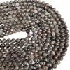 Ventas Directas de Fábrica Piedra de Fuego Natural Cuentas Redondas Cuentas Sueltas Pulsera Fluorescente Accesorios Semiterminados Accesorios de Joyería DIY Cuentas