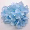 Hortensia Artificial Multicolor Flor Individual Cabeza Grande de Flor de Hortensia Flor Decoración de Boda Arreglo de Boda Arreglo Floral Flor Artificial