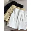 2026 Novo Modelo Saia-Shorts de Segurança com Zíper, Saia Curta Casual Juvenil para o Dia a Dia, Atacado B6BK8969
