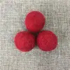 Pelota de color Nepal importada hecha a mano fieltro de lana sello música terminada DIY color manualidades creativas 2.5cm